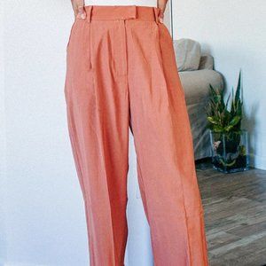 Terra Cotta Wide Leg Pants